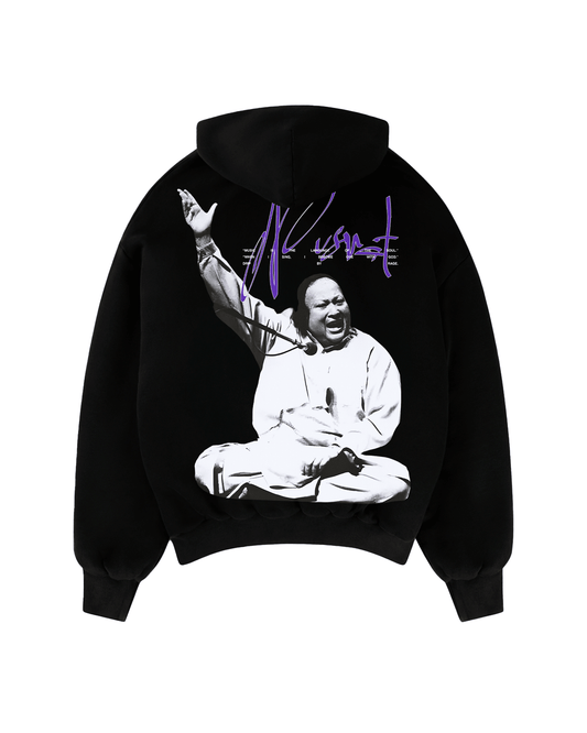 NUSRAT SUN FADED BOXY HOODIE - Drip by Rage
