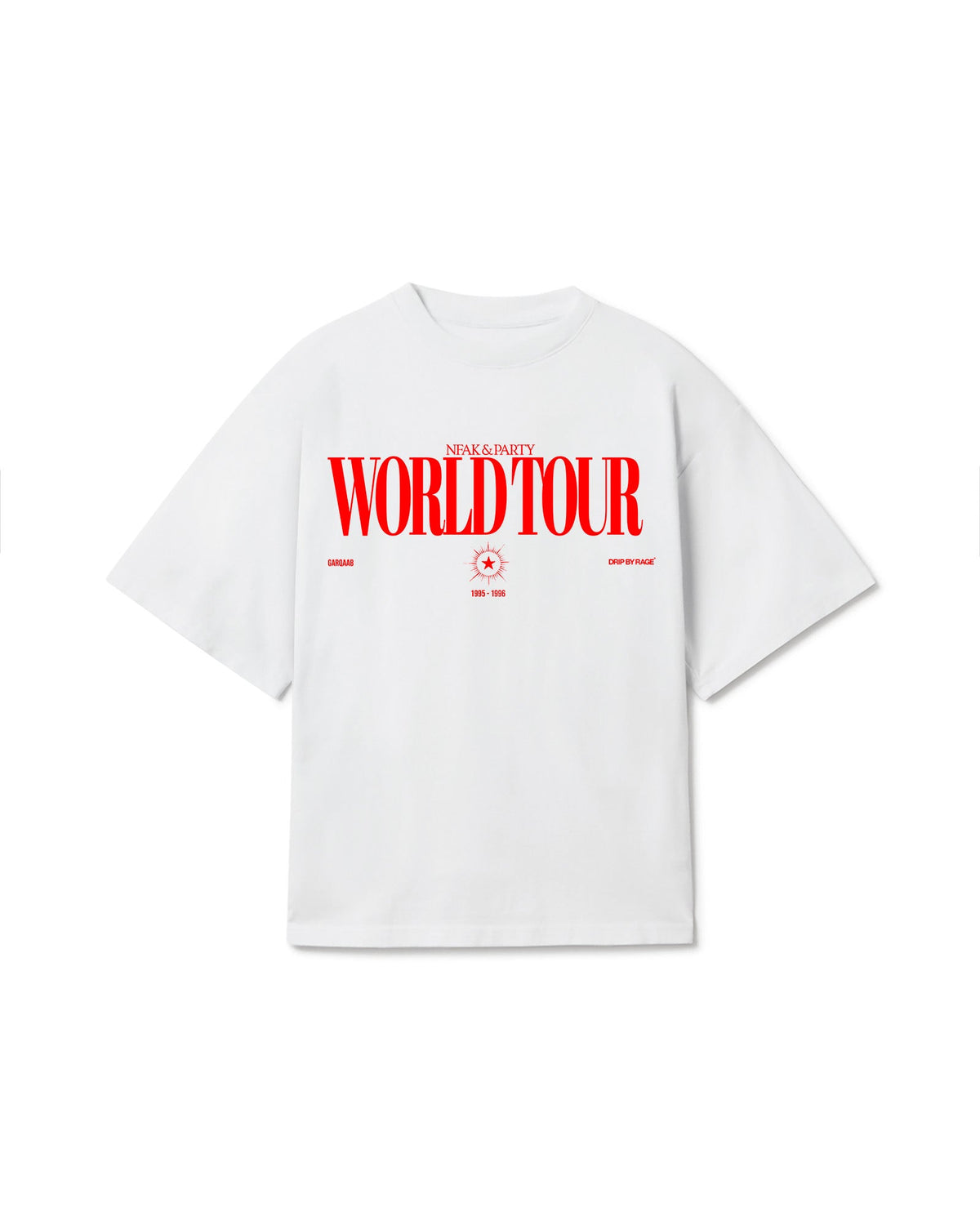 NUSRAT WORLD TOUR T-SHIRT - Drip by Rage
