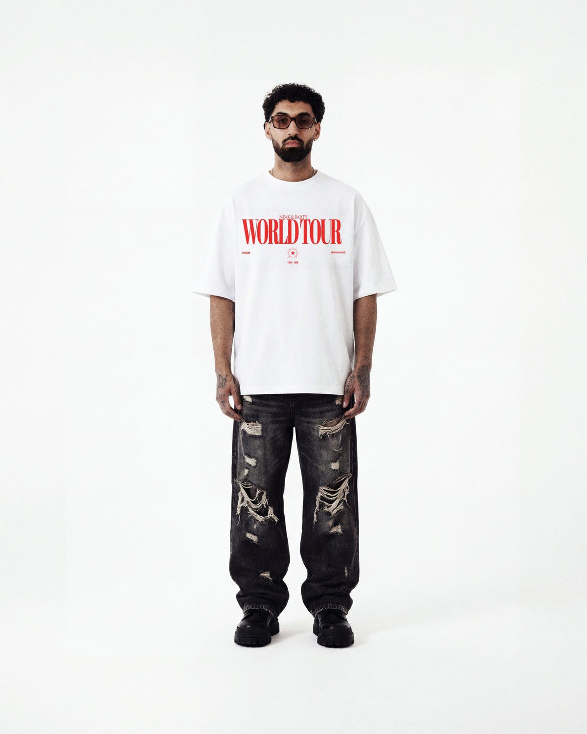 NUSRAT WORLD TOUR T-SHIRT - Drip by Rage