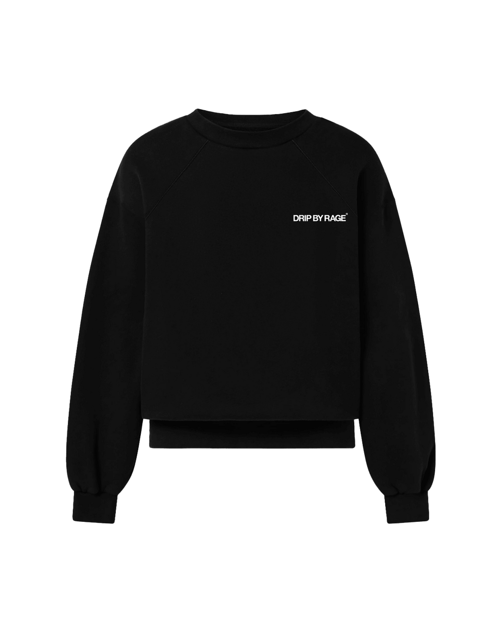OVERSIZED FLEECE SWEATSHIRT CHARCOAL GREY - Drip by Rage