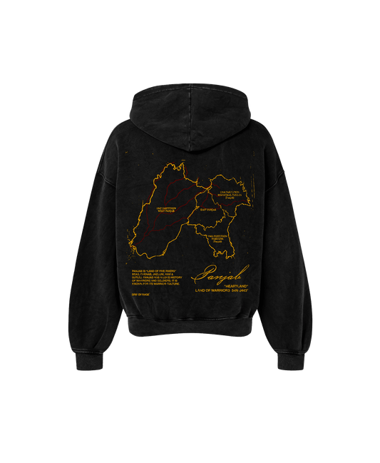PANJAB OVERSIZED FADED HOODIE - Drip by Rage