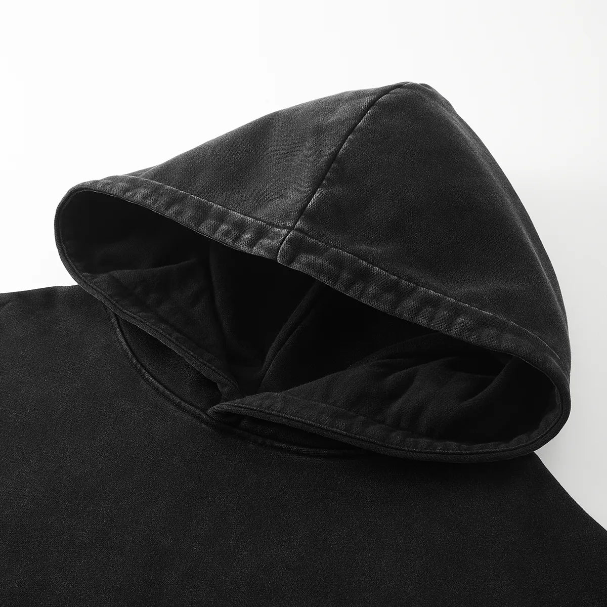 PANJAB OVERSIZED FADED HOODIE BLACK - Drip by Rage