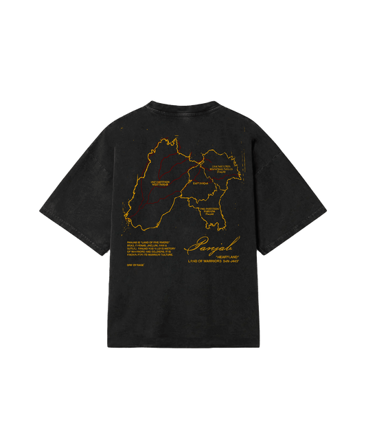 PANJAB OVERSIZED FADED T-SHIRT - Drip by Rage
