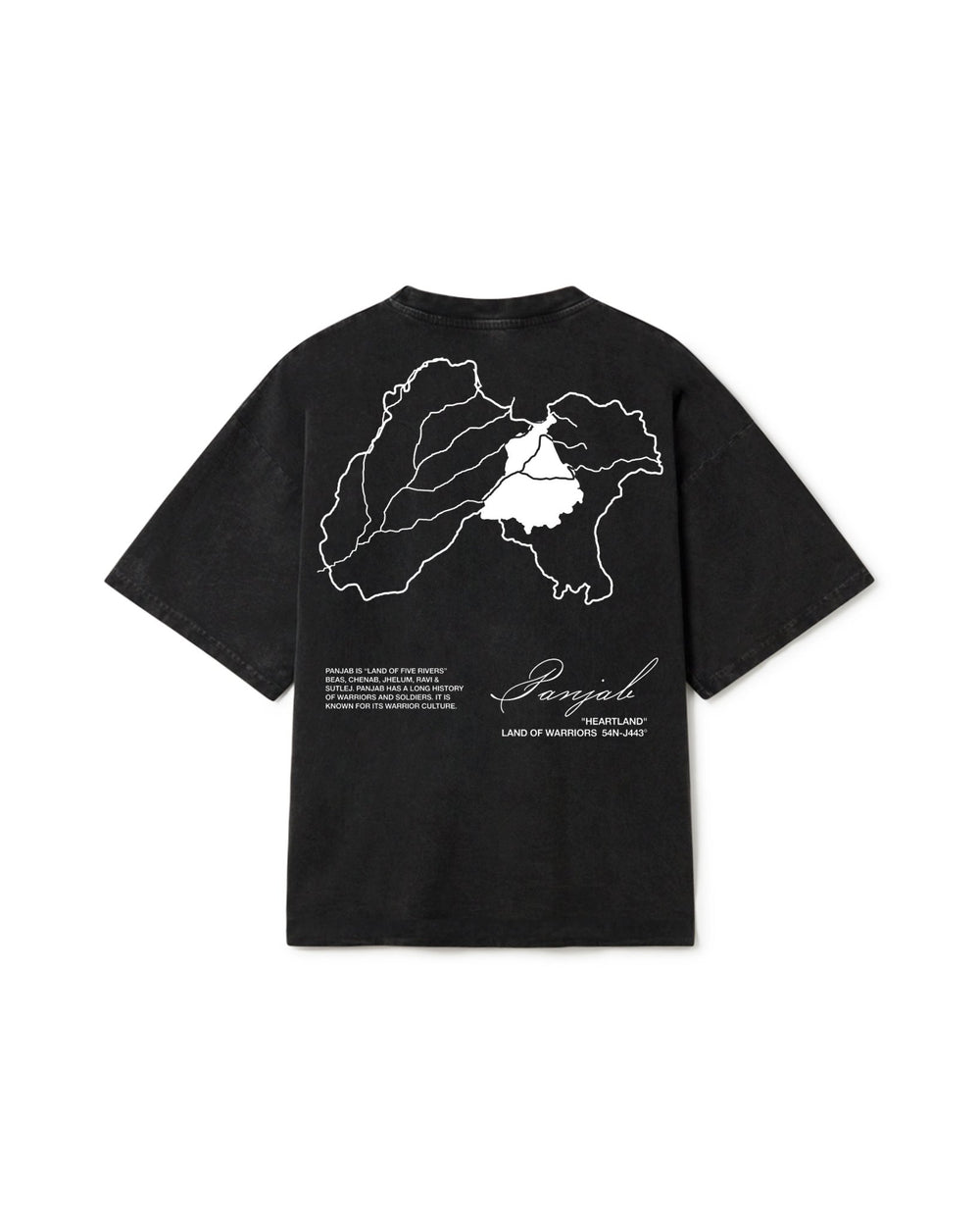 PANJAB OVERSIZED FADED T-SHIRT - Drip by Rage