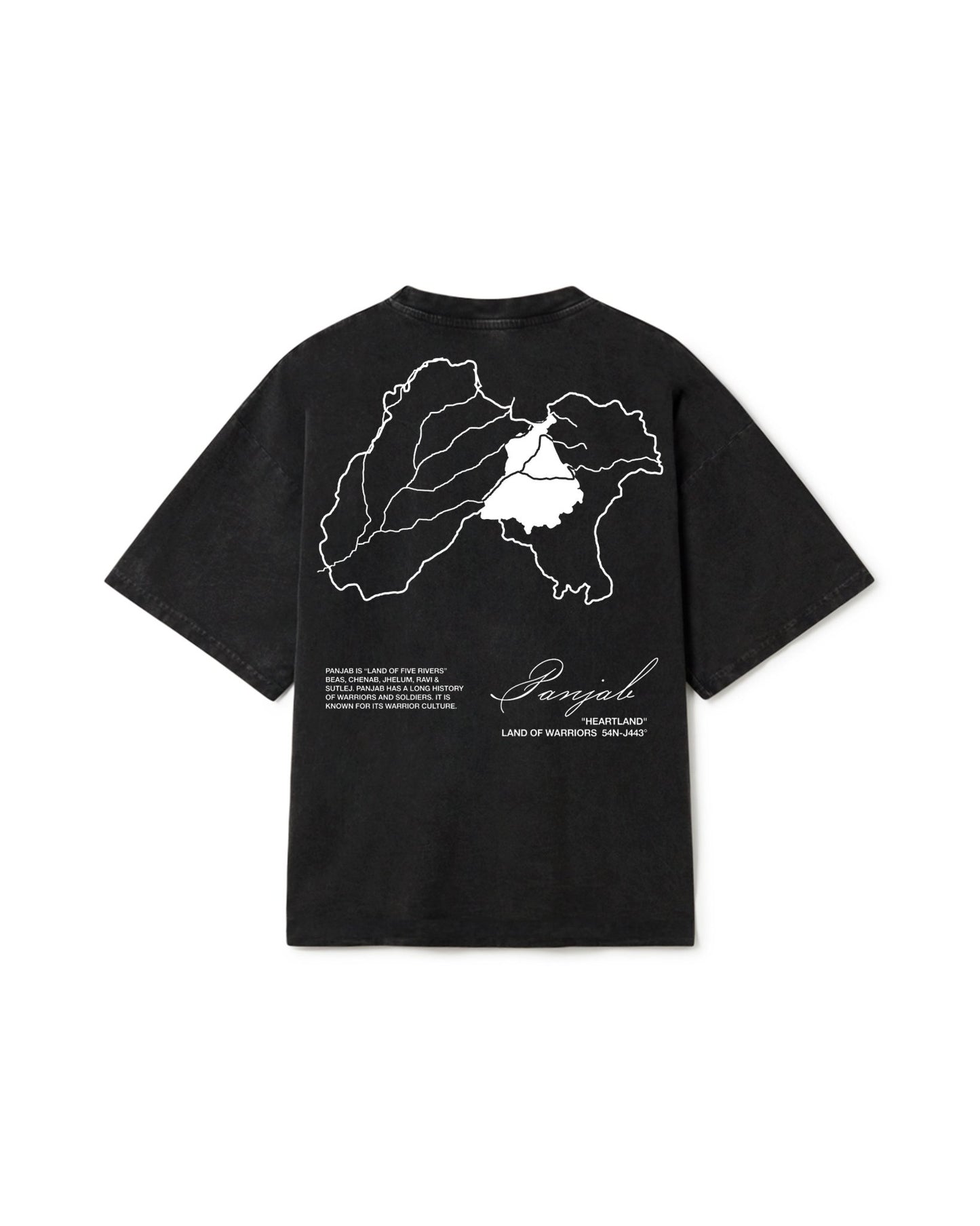 PANJAB OVERSIZED FADED T-SHIRT - Drip by Rage