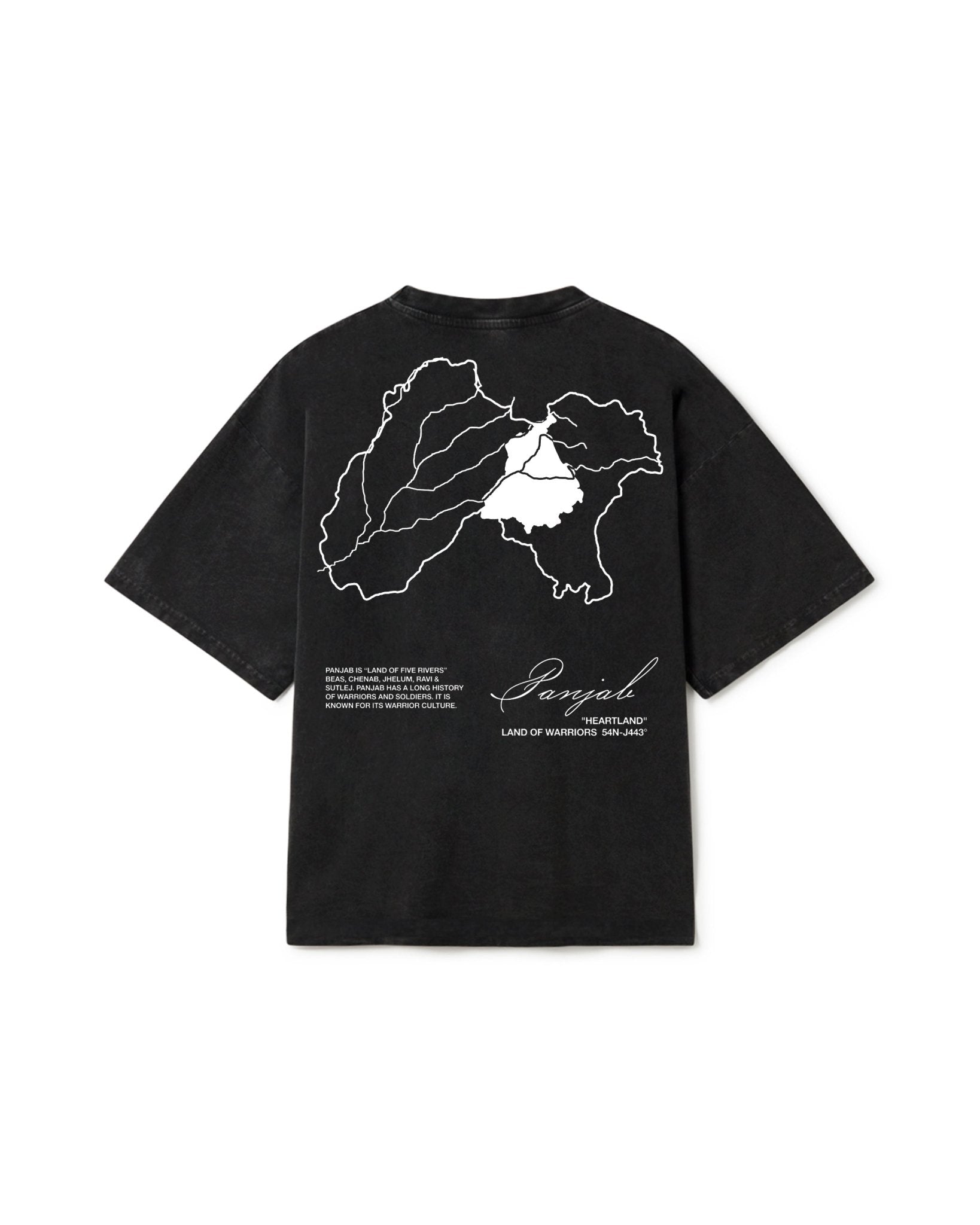 PANJAB OVERSIZED FADED T-SHIRT - Drip by Rage