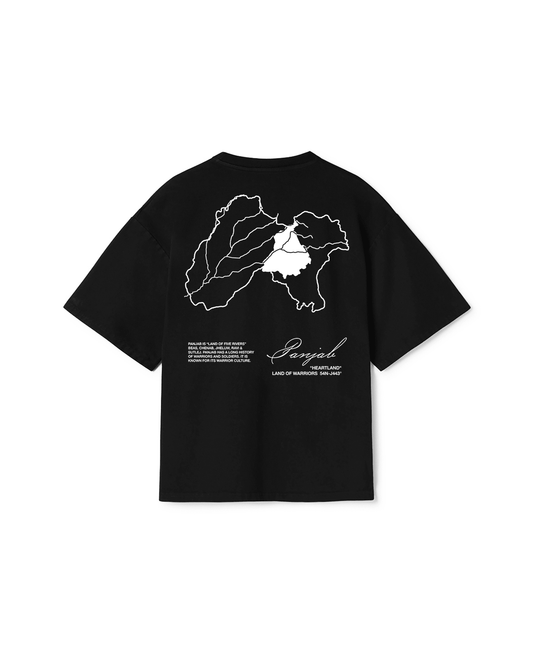 PANJAB OVERSIZED T-SHIRT BLACK - Drip by Rage