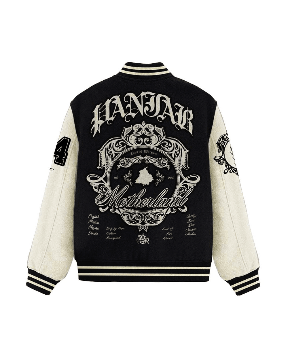 PANJAB VARSITY JACKET - Drip by Rage