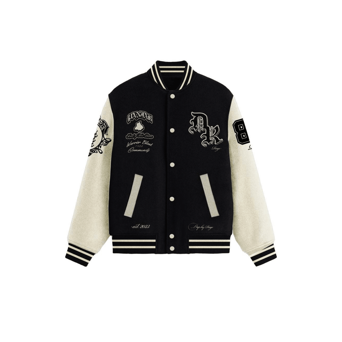 PANJAB VARSITY JACKET - Drip by Rage