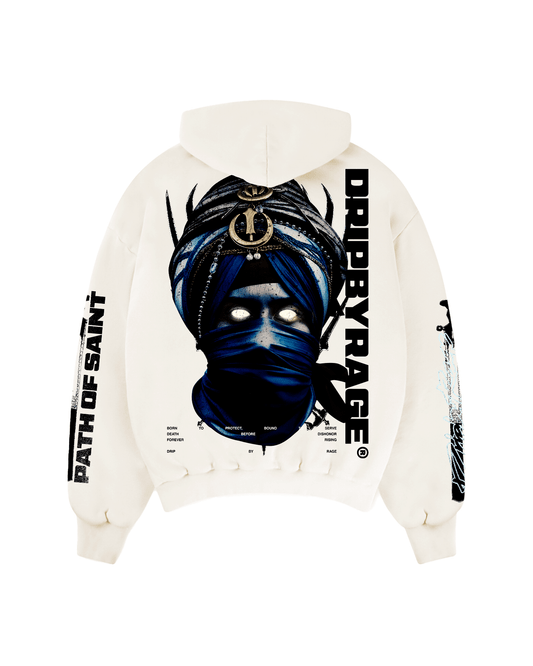 PATH OF SAINT SUN FADED BOXY HOODIE - Drip by Rage
