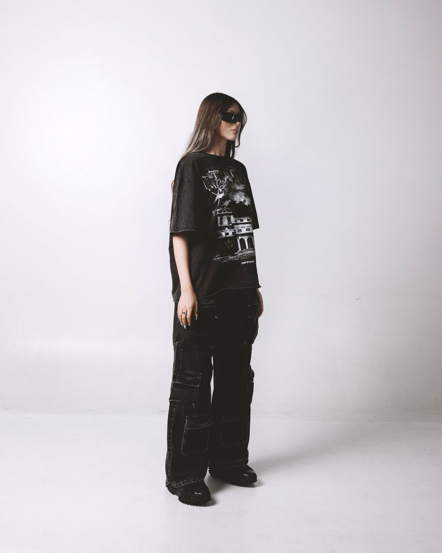 PIND TO TORONTO OVERSIZED FADED T-SHIRT - Drip by Rage