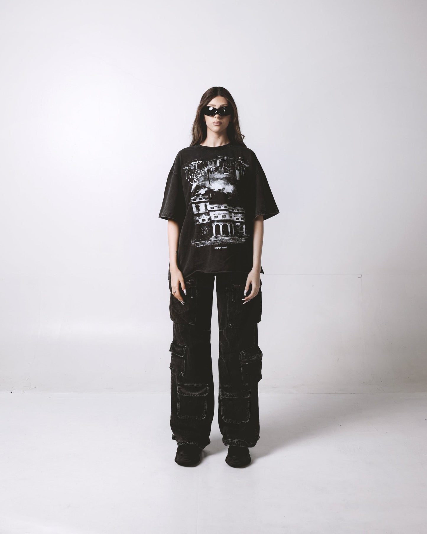 PIND TO TORONTO OVERSIZED FADED T-SHIRT - Drip by Rage