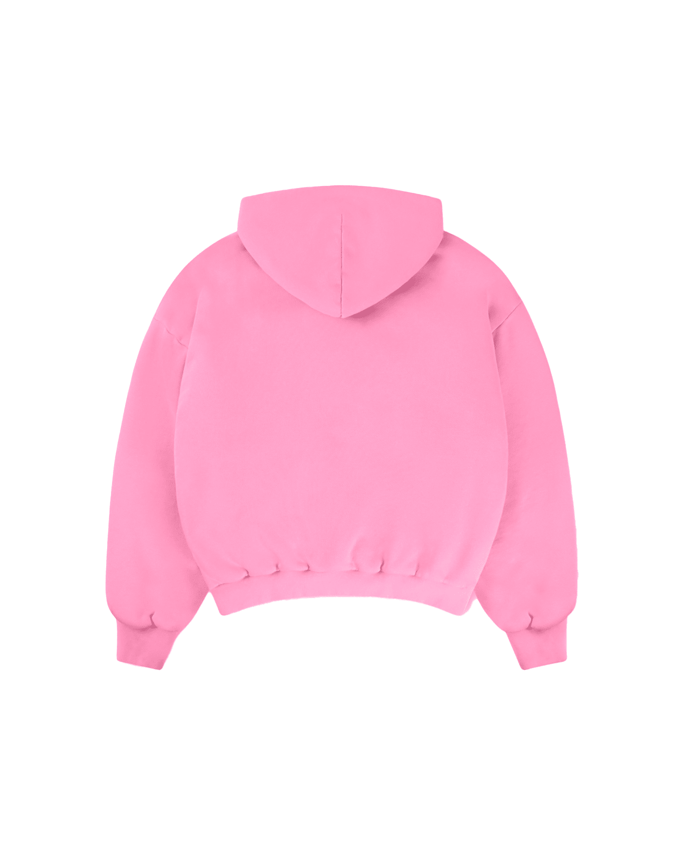 PINK HEAVY SUN FADED BOXY HOODIE - Drip by Rage