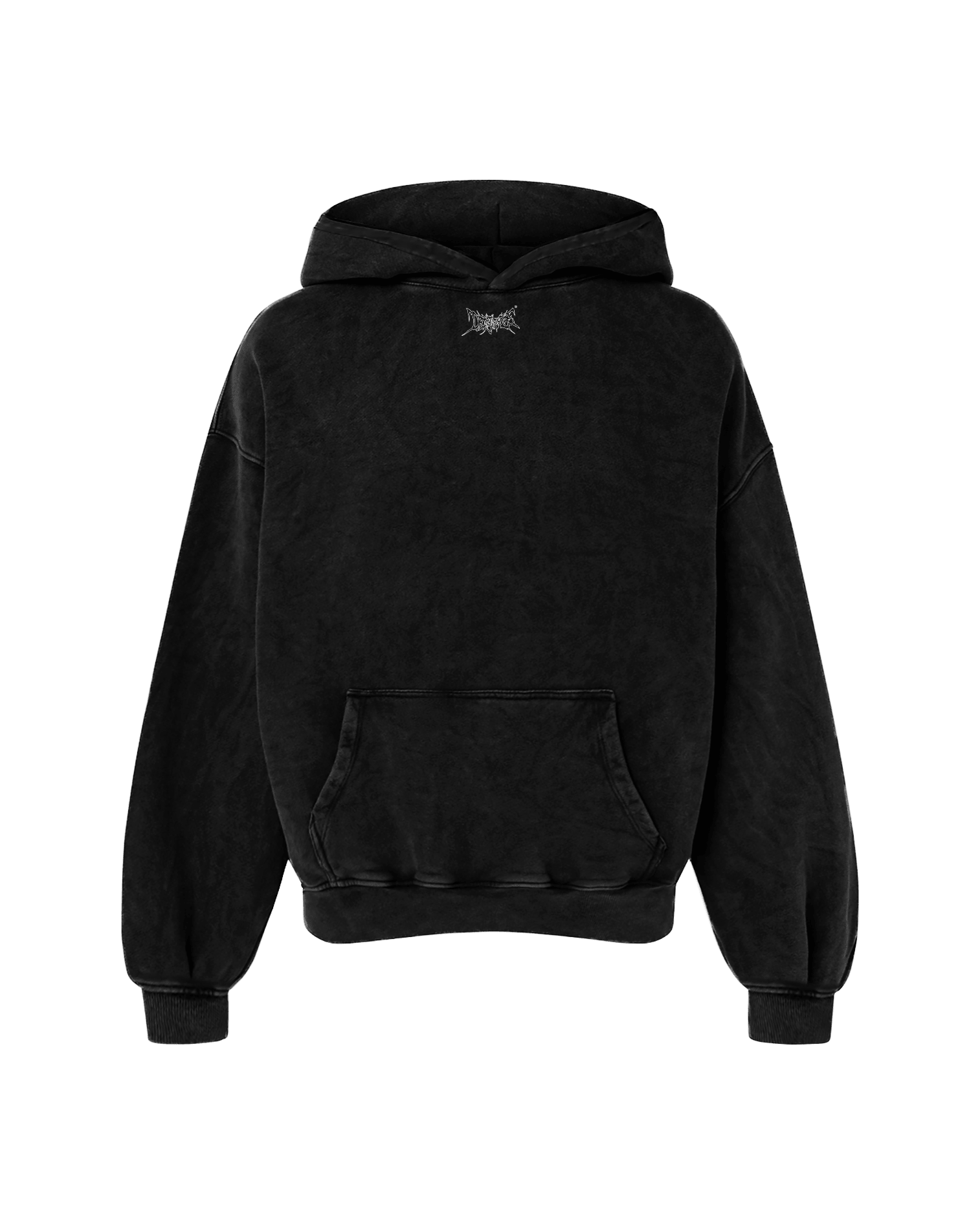 RAGE OVERSIZED HOODIE FADED BLACK - Drip by Rage
