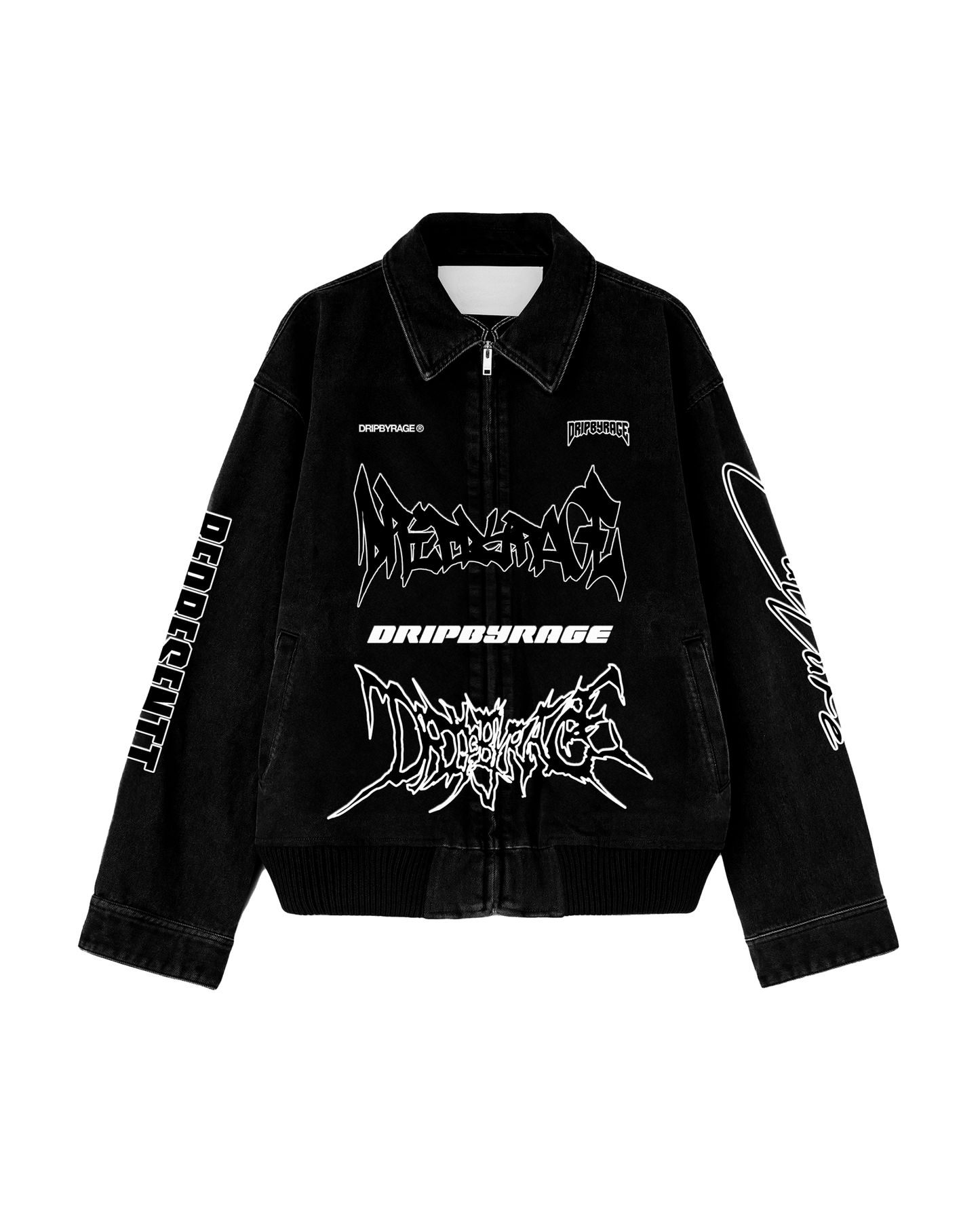 Rage Racing Denim Jacket - Drip by Rage