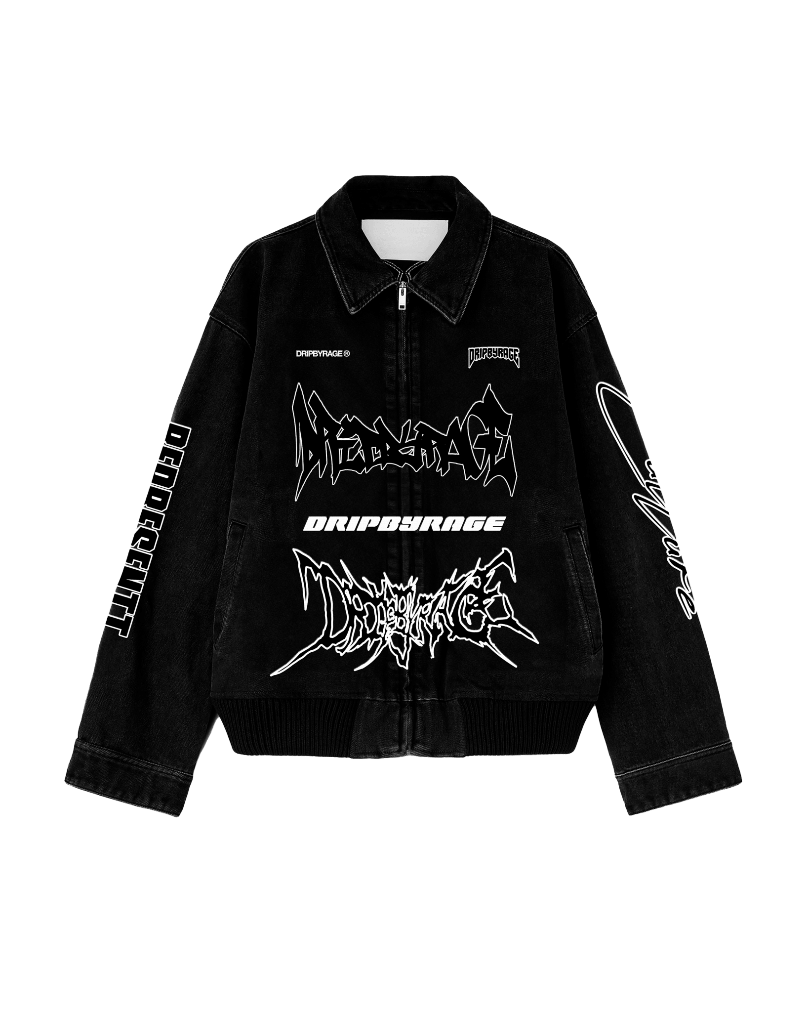 Rage Racing Denim Jacket - Drip by Rage