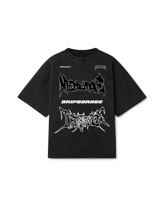 RAGE RACING OVERSIZED FADED T-SHIRT - Drip by Rage