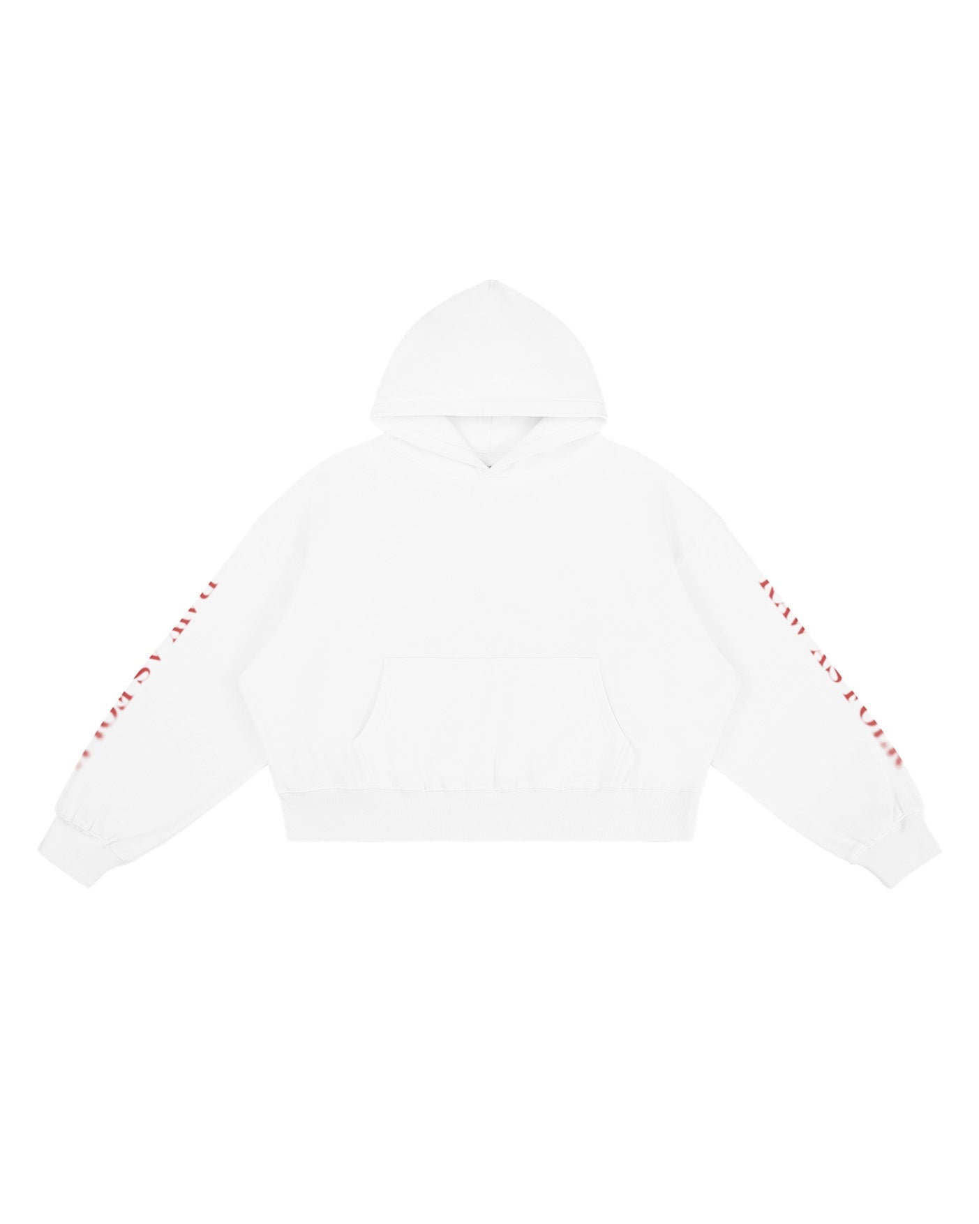 RAW AF SLEEVES BOXY HOODIE - Drip by Rage