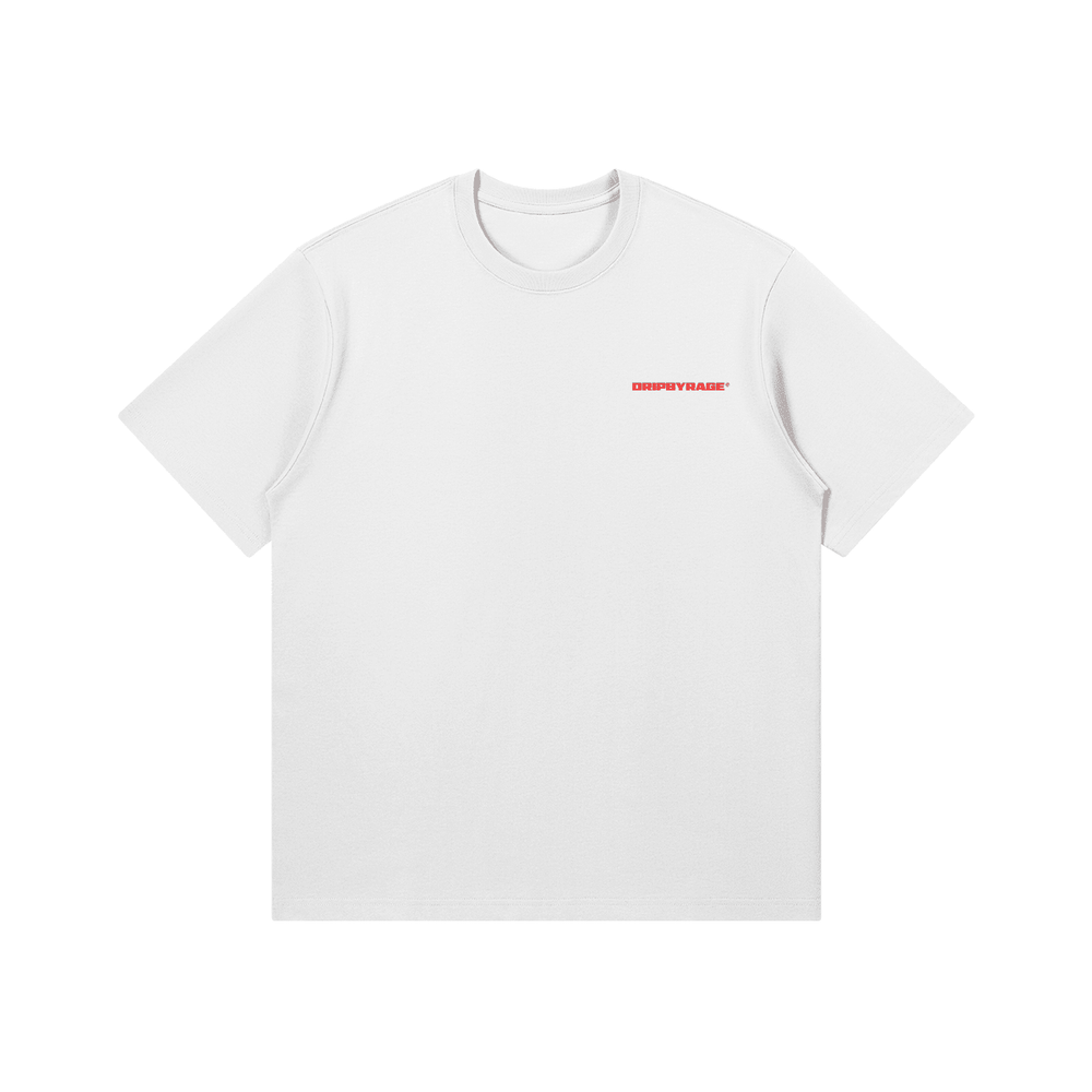 RED LOGO CLASSIC T-SHIRT - Drip by Rage