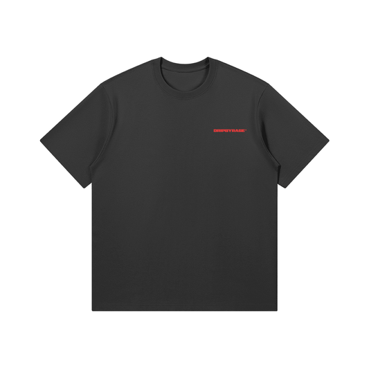 RED LOGO CLASSIC T-SHIRT - Drip by Rage