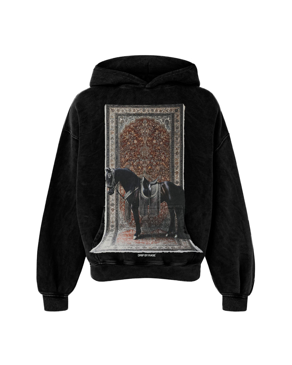 ROYALTY BIG PRINT HOODIE - Drip by Rage