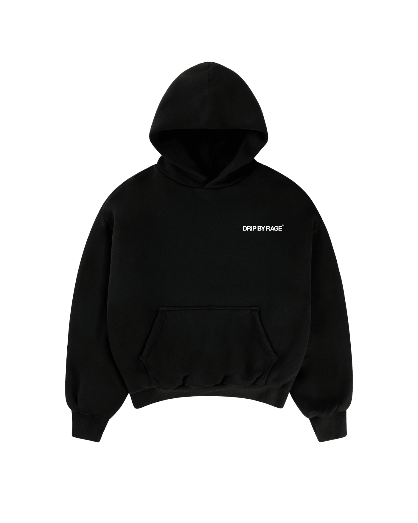 ROYALTY SUN FADED BOXY HOODIE - Drip by Rage