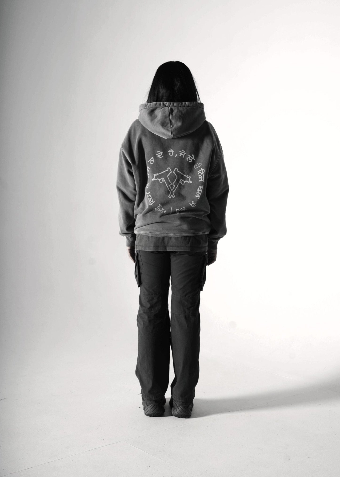 SEIZE AND RULE OVERSIZED HOODIE GREY - Drip by Rage