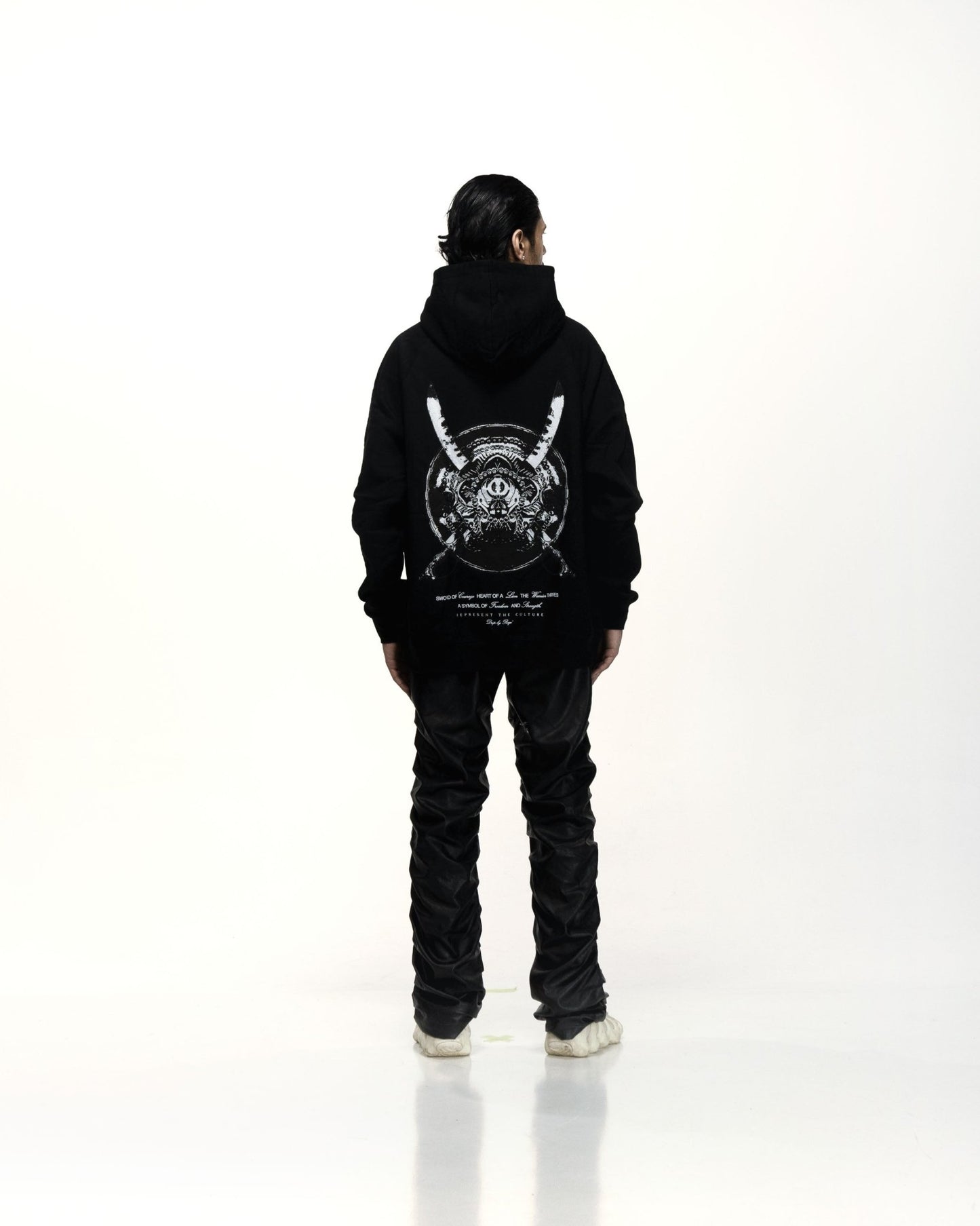 SHIELD OF COURAGE OVERSIZED HOODIE - Drip by Rage