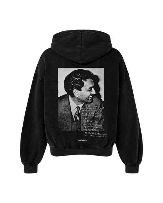 SHIV OVERSIZED FADED HOODIE BLACK - Drip by Rage