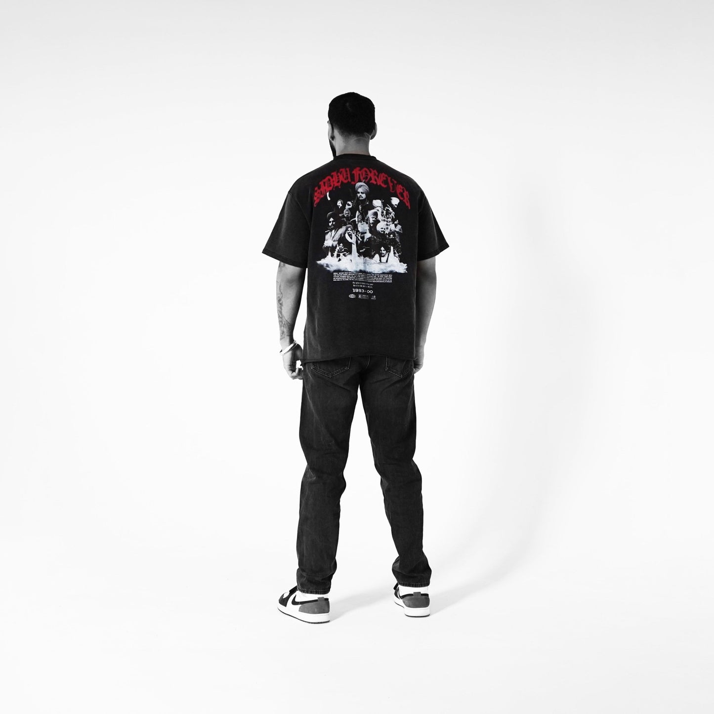 SIDHU FOREVER OVERSIZED FADED T-SHIRT - Drip by Rage