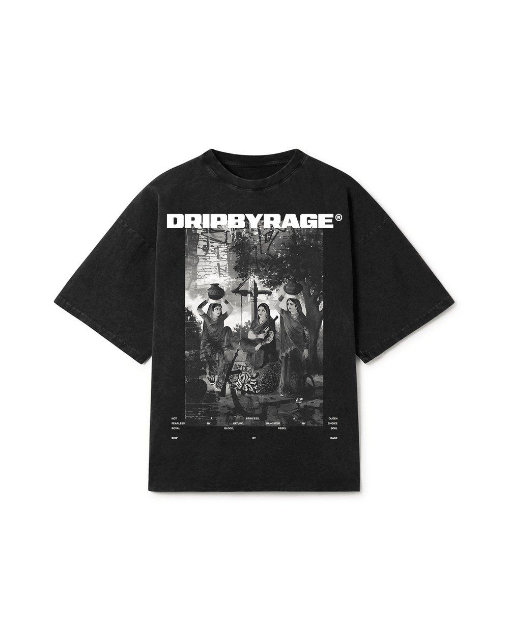 SISTERS OF SIN FADED T-SHIRT - Drip by Rage