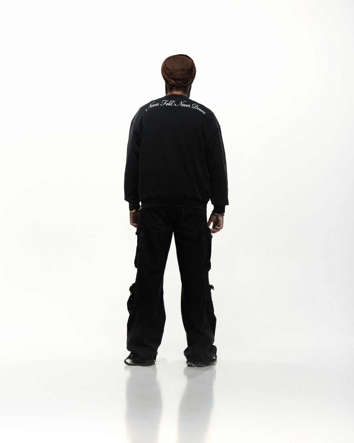 SKI MASK OVERSIZED FADED SWEATSHIRT - Drip by Rage