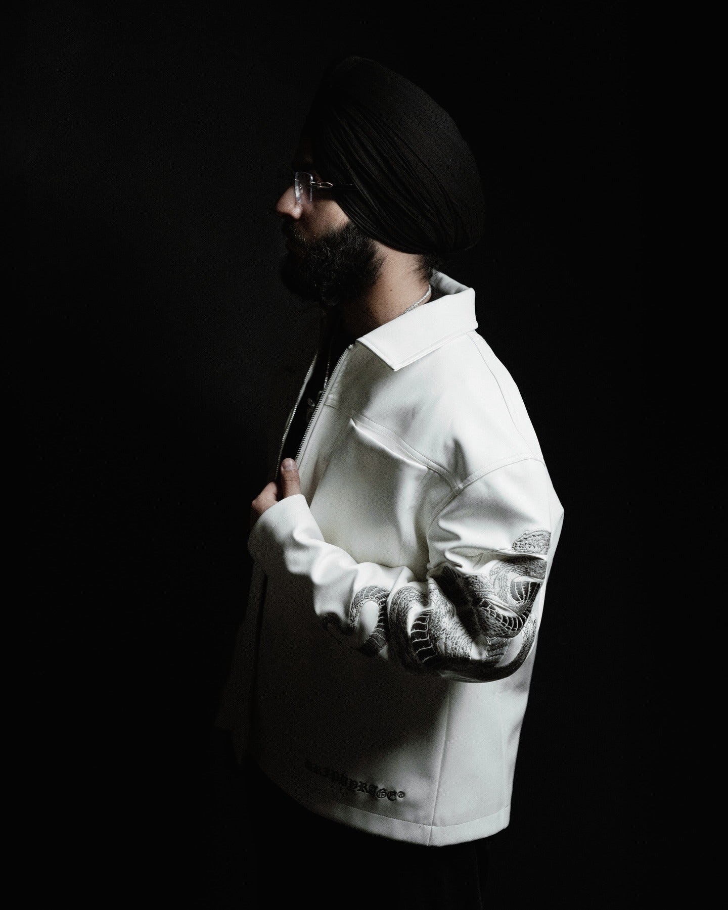 Snake Charmer Leather Jacket - Drip by Rage