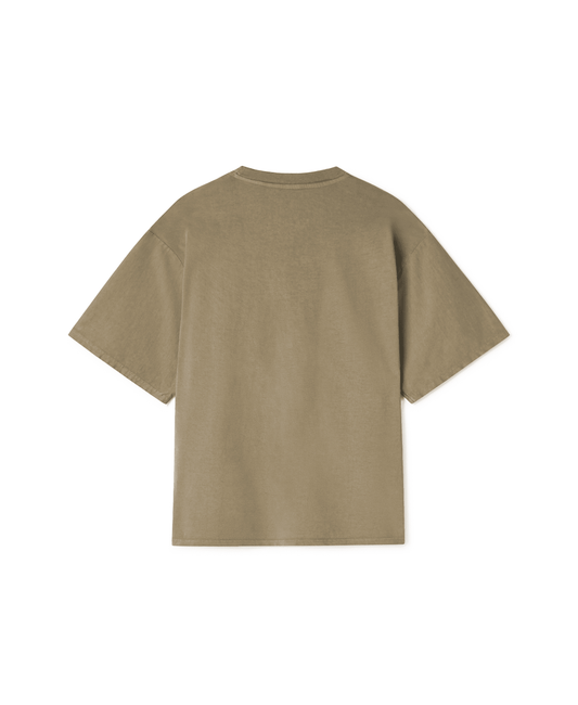 SOORME OVERSIZED T-SHIRT KHAKHI - Drip by Rage