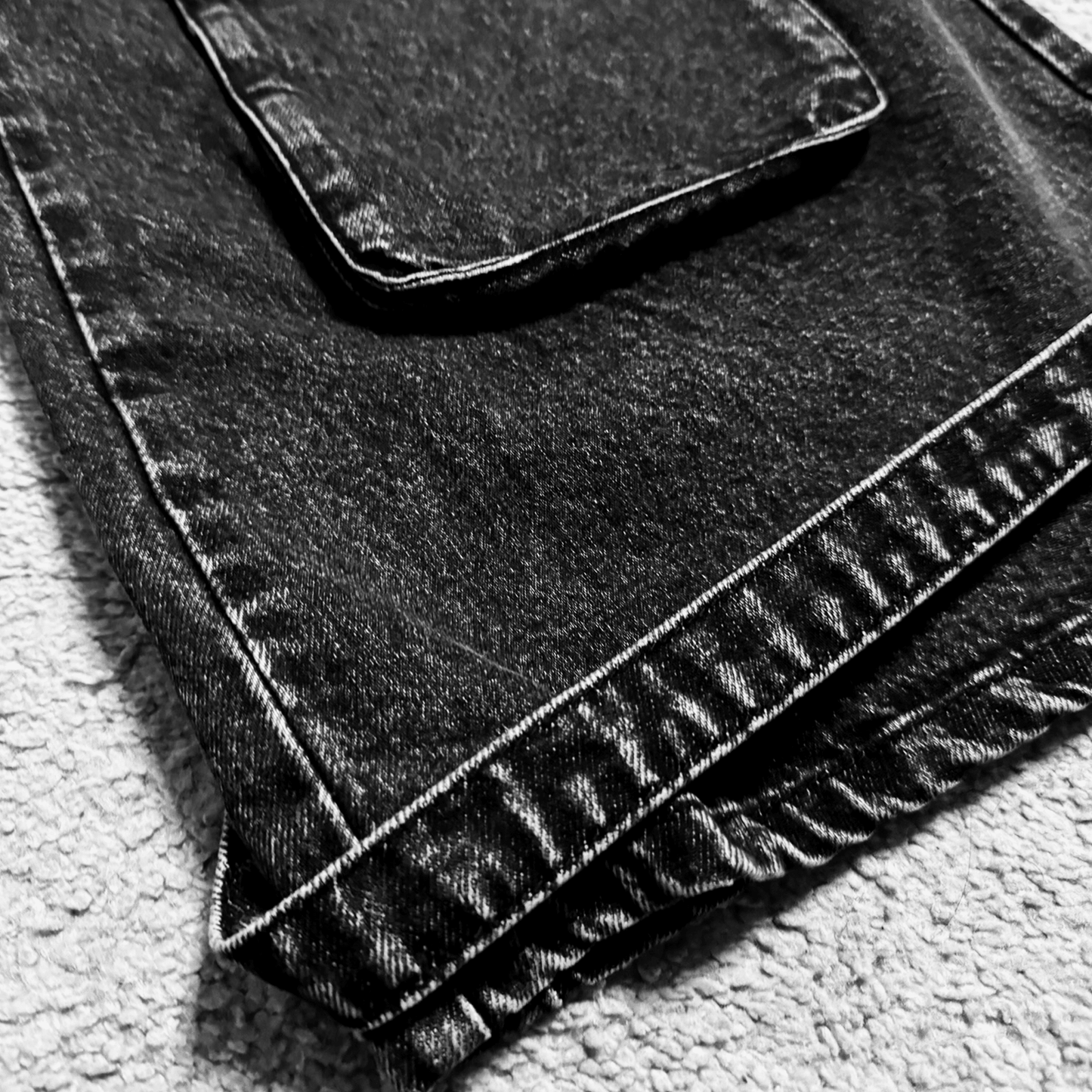 STONE WASHED CARGO DENIM - Drip by Rage