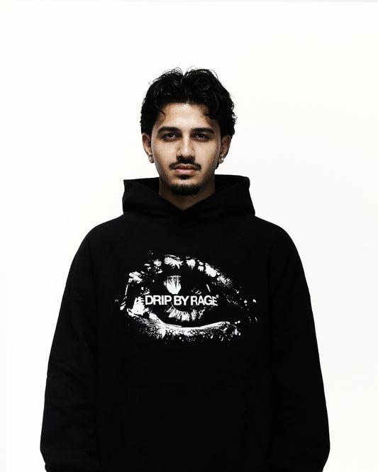 VISION OVERSIZED HOODIE BLACK