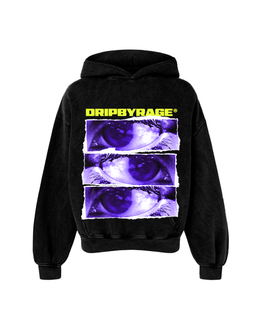 TEARED FADED HOODIE - Drip by Rage