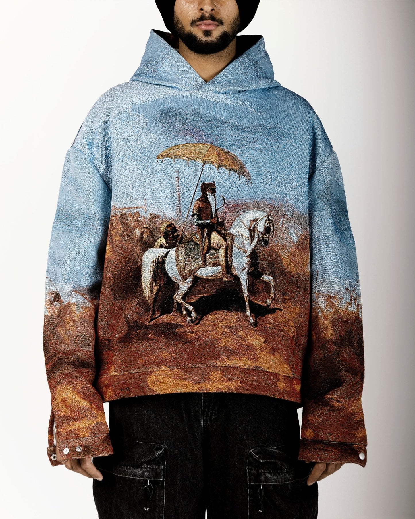 THE KING TAPESTRY HOODIE - Drip by Rage