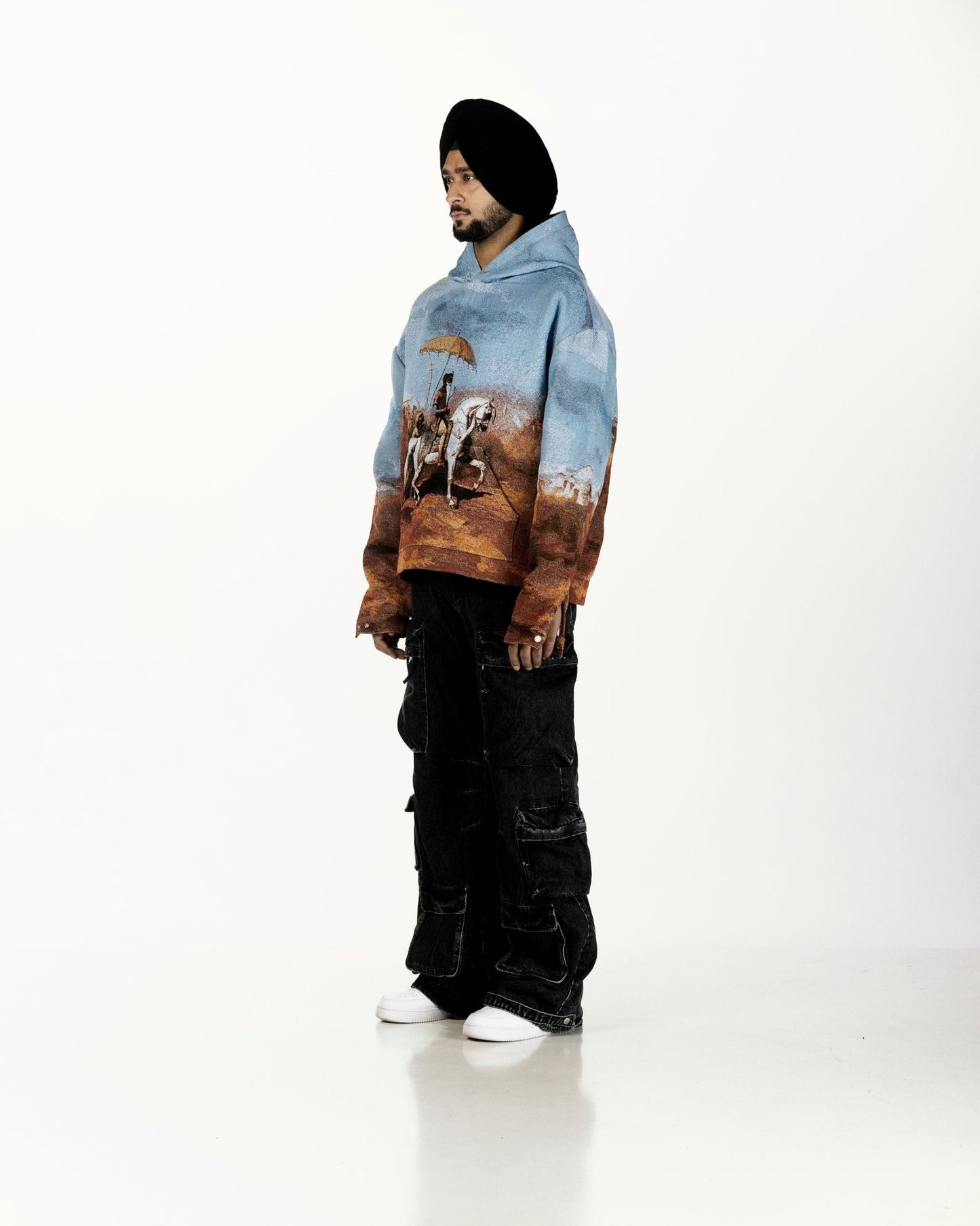 THE KING TAPESTRY HOODIE - Drip by Rage