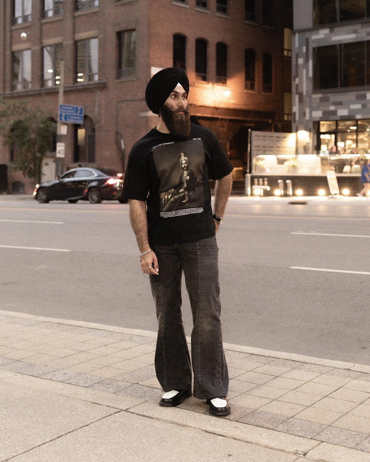 THE LAST MAHARAJA T-SHIRT BLACK - Drip by Rage