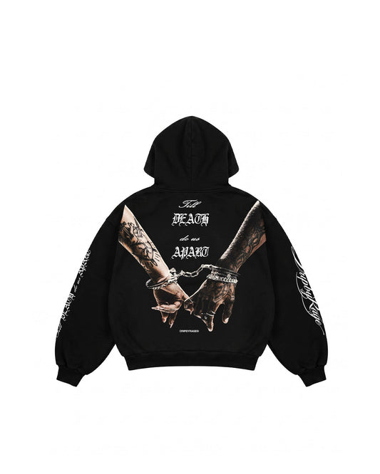 TILL DEATH ZIP-UP HOODIE - Drip by Rage