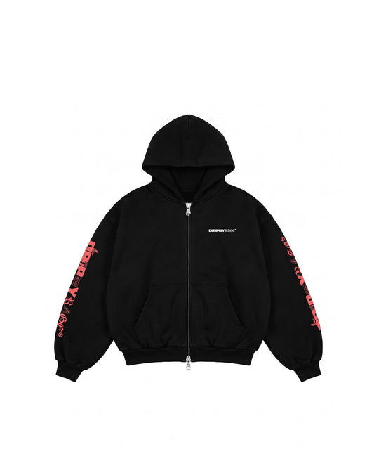 TRAP FOREVER ZIP-UP HOODIE - Drip by Rage
