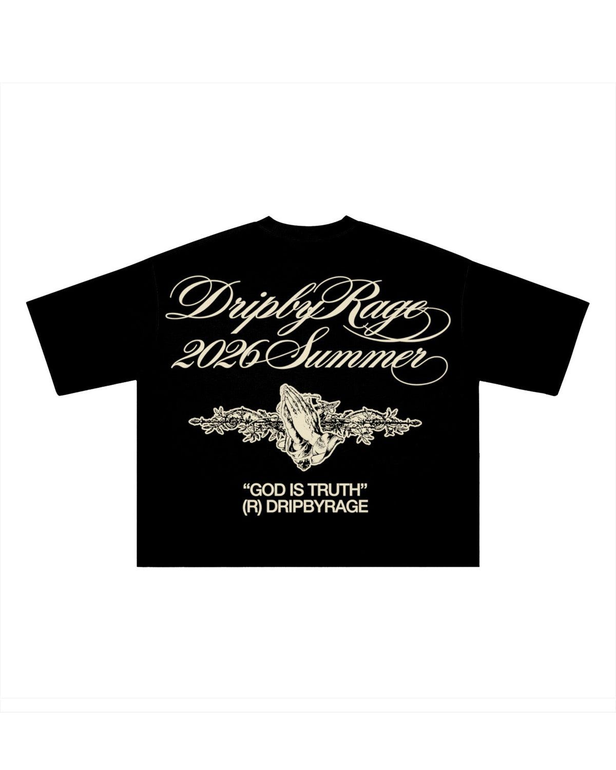 TRUTH BOXY T-SHIRT - Drip by Rage
