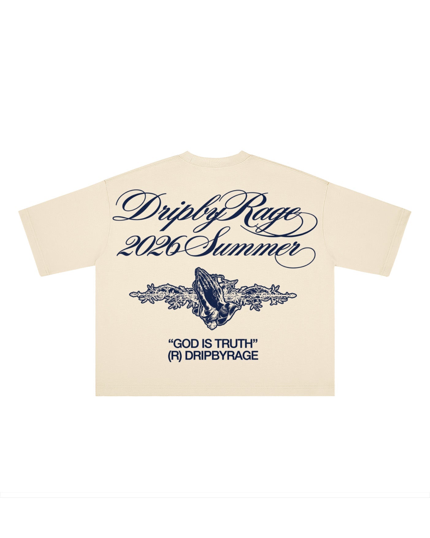 TRUTH BOXY T-SHIRT - Drip by Rage
