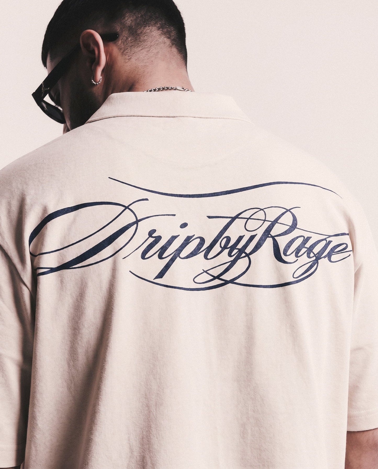 TRUTH OVERSIZED POLO T-SHIRT - Drip by Rage