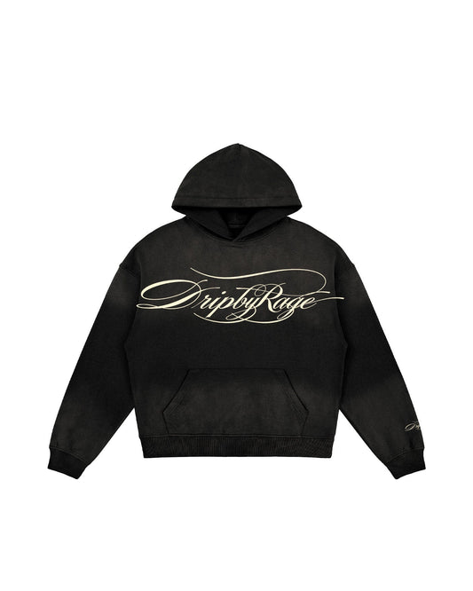 TRUTH OVERSIZED WASHED HOODIE - Drip by Rage