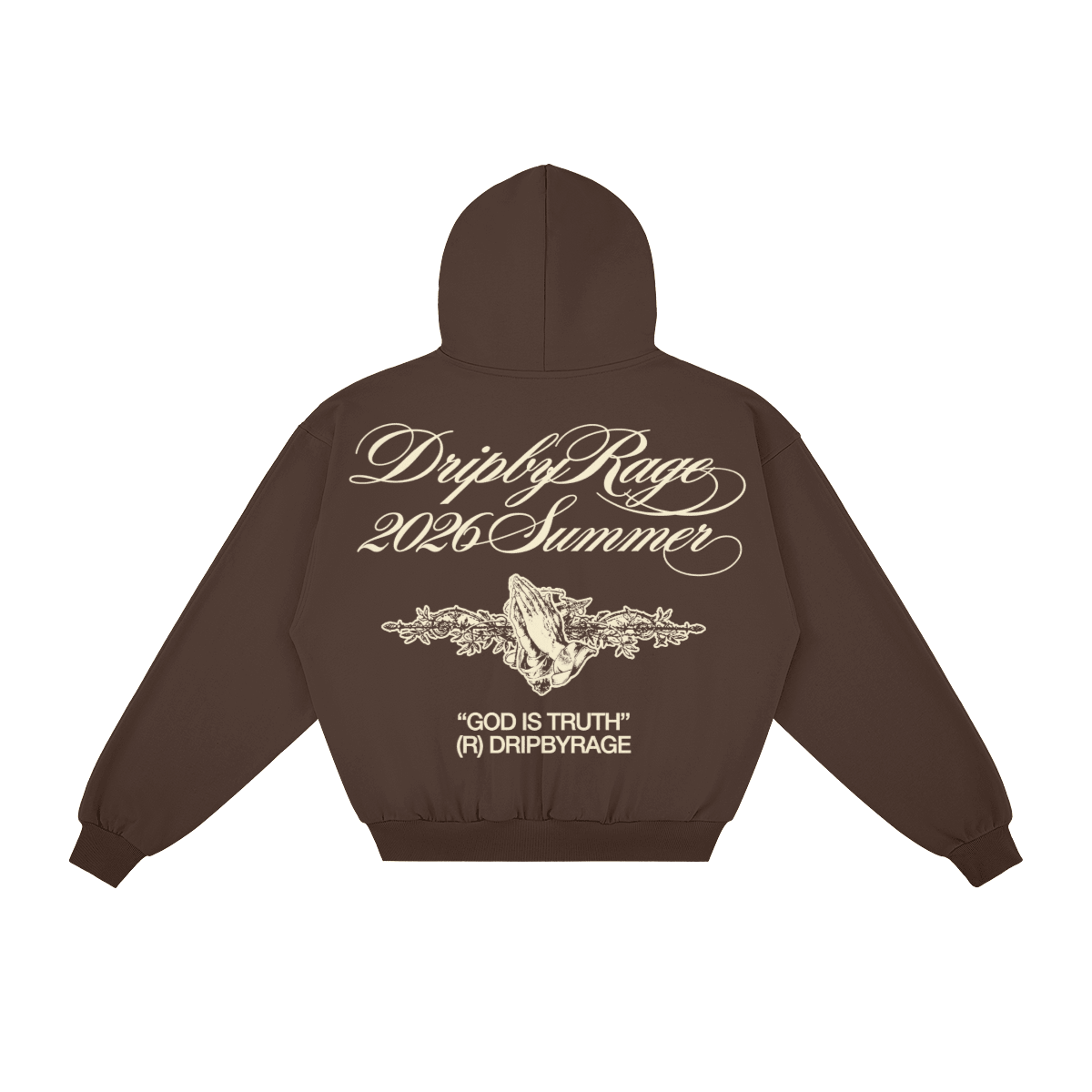 TRUTH ZIP-UP HOODIE - Drip by Rage