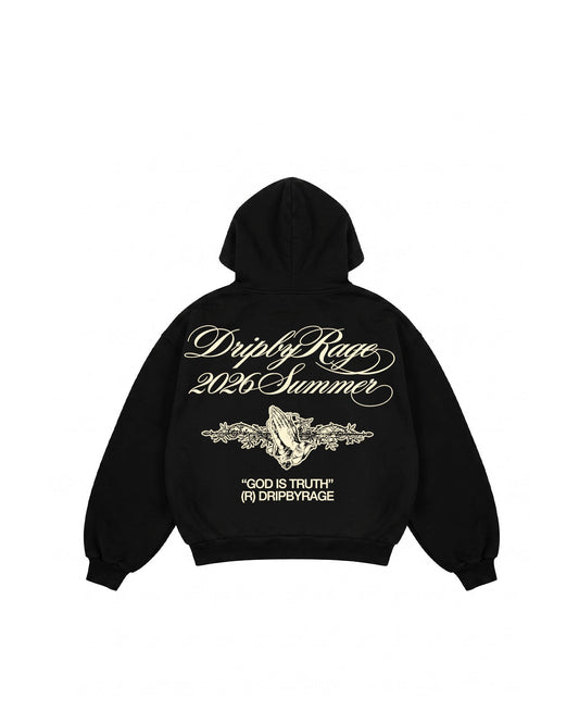 TRUTH ZIP-UP HOODIE - Drip by Rage