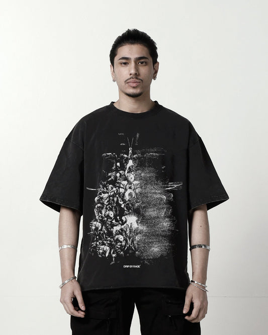 WAR PERISHES FADED T-SHIRT - Drip by Rage