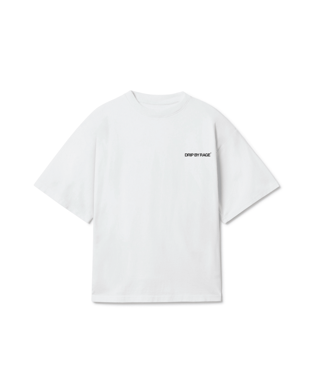 WHITE PREMIUM OVERSIZED T-SHIRT - Drip by Rage